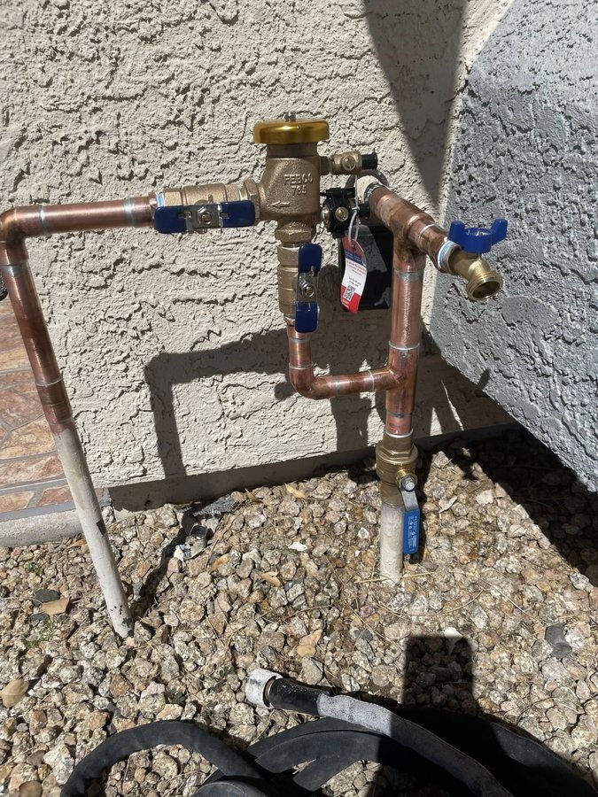 Outdoor water and irrigation valves